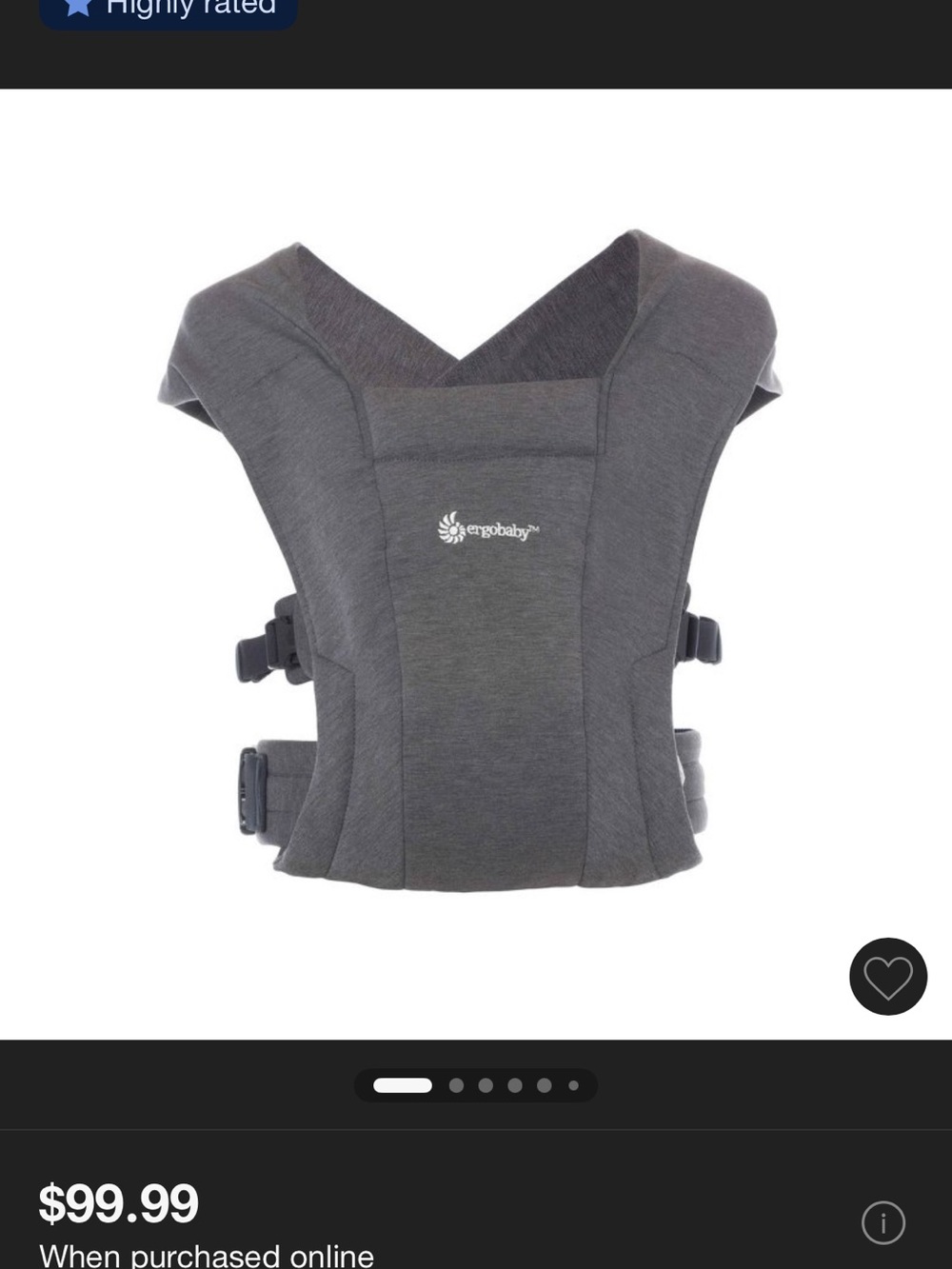 Ergobaby Embrace - 7-25lb